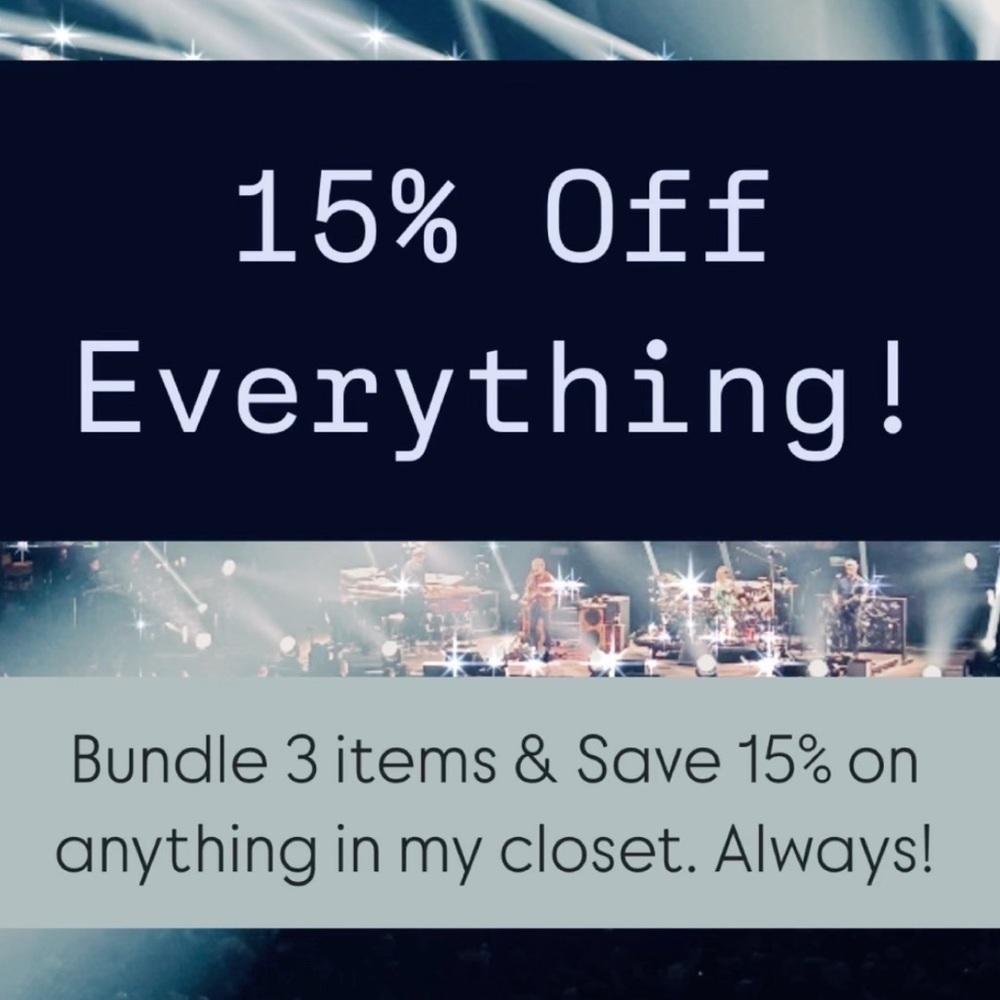 Bundle & Save 15% / Discounted Shipping for Entire Closet